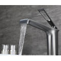 Badezimmer Messingbecken Wasserhahn PVD Gun Grey Mixer